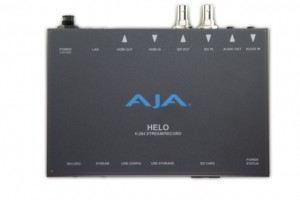 AJA is making the jump into streaming products with the Helo.