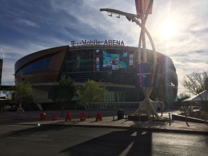 The venue, which does not yet house a professional sports franchise, is the only free-standing neutral site on the Las Vegas Strip.