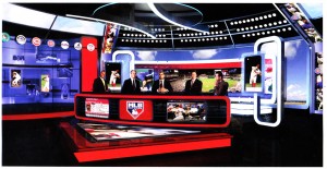 MLB Network launched in 2009 with a brand-new studio in Secaucus, NJ.