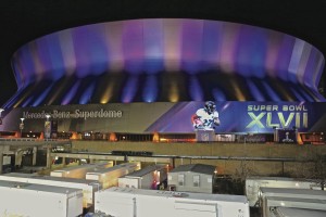 New Orleans welcome Super Bowl XLVII, and CBS Sports, to the Superdome in 2013.