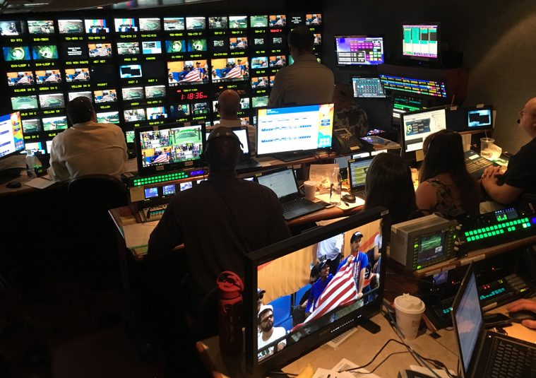 NBC rolled in NEP's NCPII mobile unit to serve as the control room for tennis on Bravo. 