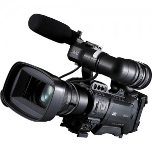 JVC's new fiber studio system is based on its 800 Series ProHD cameras.
