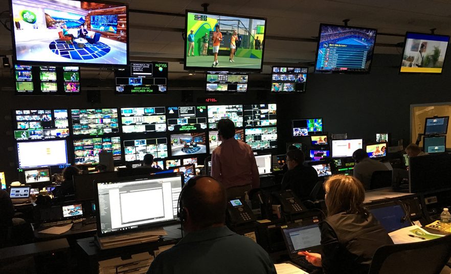 PCR4 is serving as the NBCSN control room, while the studio is located in Rio