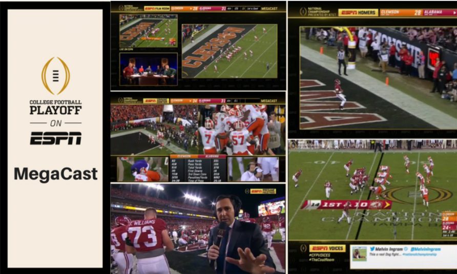 Live From CFP National Championship Game: ESPN's MegaCast 