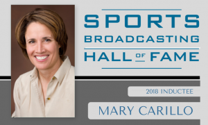 carillo mary sports born globetrotting correspondent broadcasting fame storyteller hall she