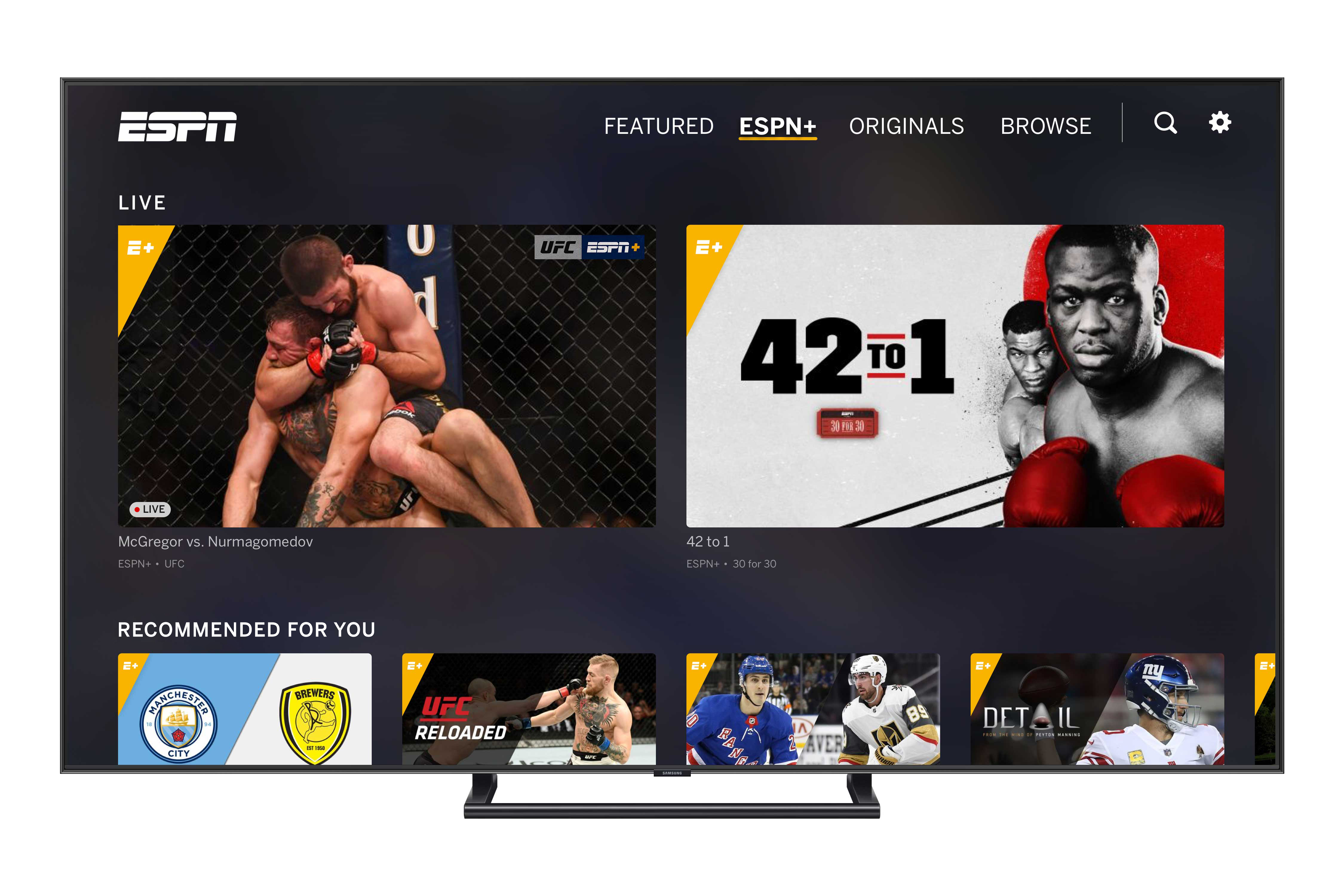 ESPN+ To Debut User Personalized Experience, Offline Viewing, VR