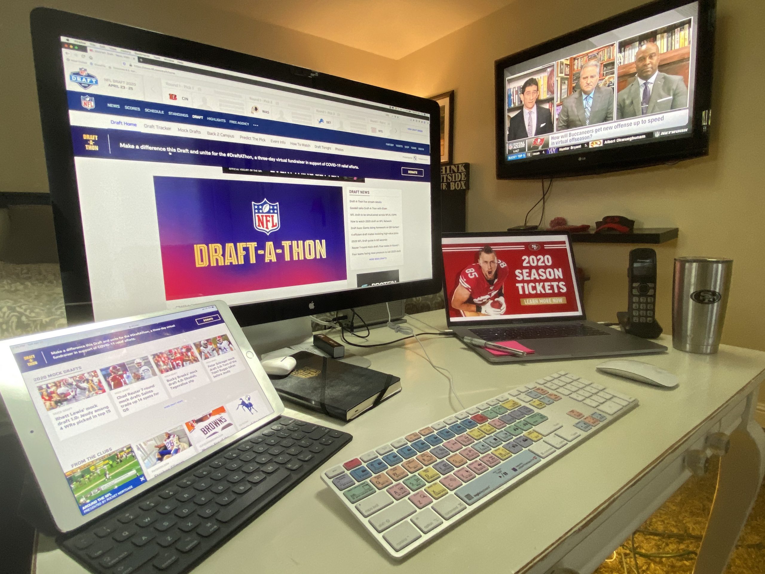 Nfl Draft Franchises Connect With Fans Through Live Streams Interactive Posts On Social Media