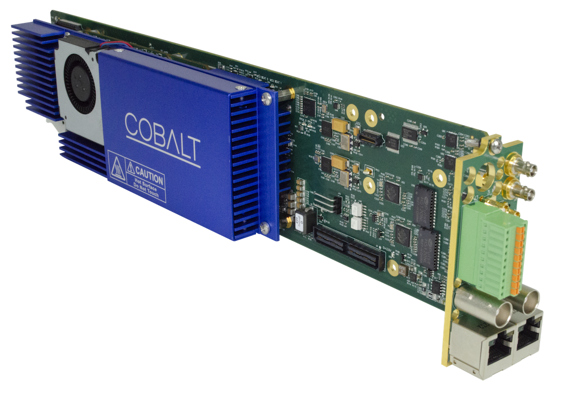 Cobalt Intros Ultra Low Latency Mode For 9992 Enc Encoder Cards