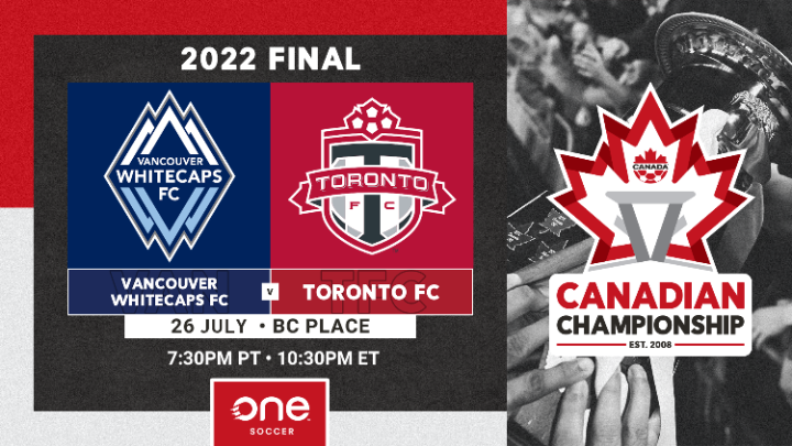 Vancouver Whitecaps e Toronto FC si contendono il titolo canadese su OneSoccer