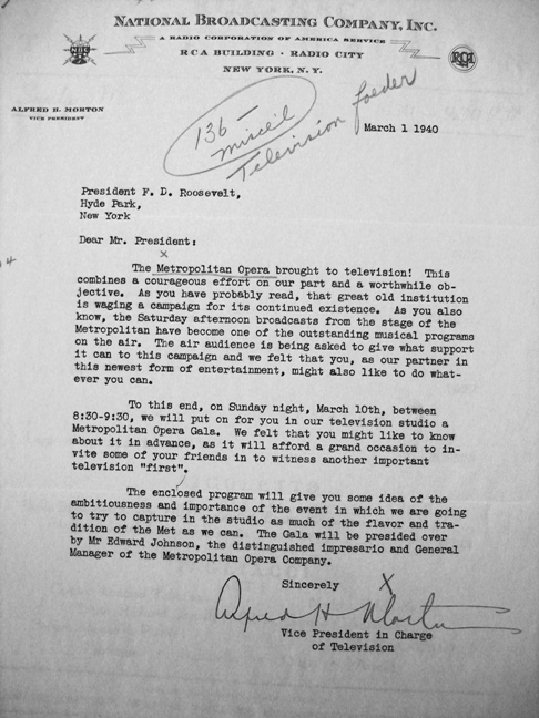 1940 FDR letter