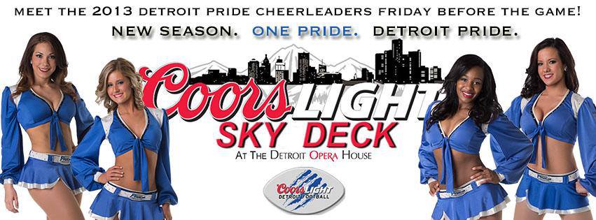 2013 Coors Light Skydeck at Detroit Opera House 2