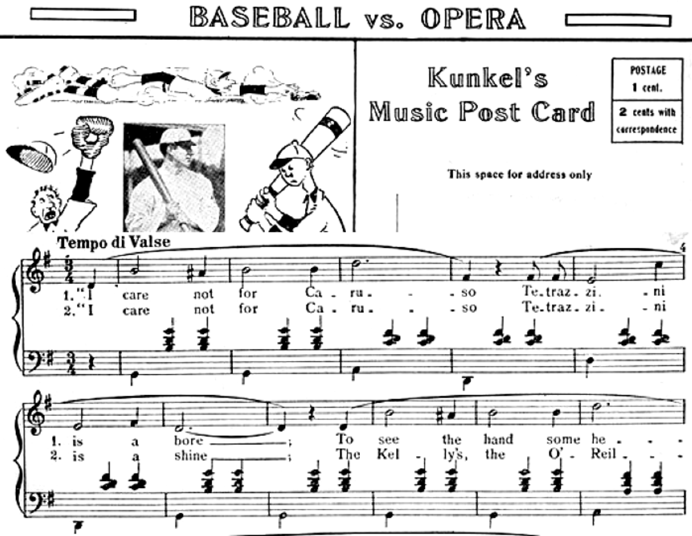Baseball vs. Opera