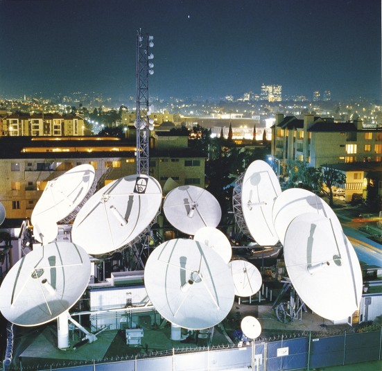 The new Globecast teleport in Los Angeles