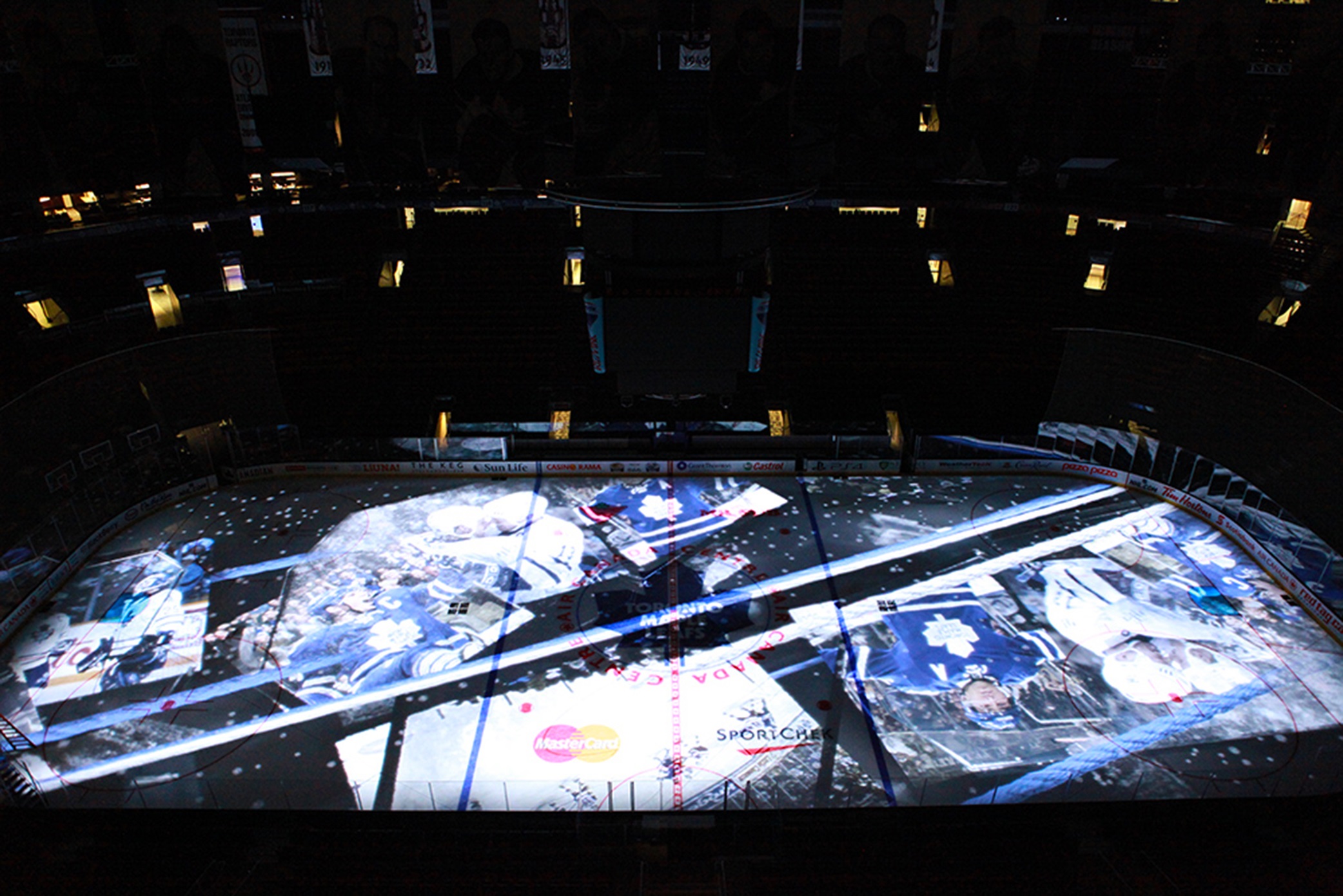Christie, Solotech Create Stunning OnIce Projection at Air Canada Centre