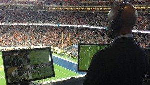 The EVS Xeebra referee system made its debut at Super Bowl 50 for CBS Sports.