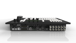 Ross Video's Carbonite Black Solo is a compact switcher with 9 inputs and 6 outputs.