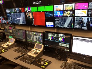 The video-control room