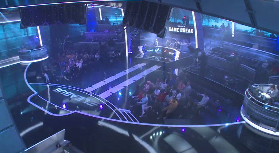 VIDEO: Time lapse video of the new ELEAGUE studio as it was built.