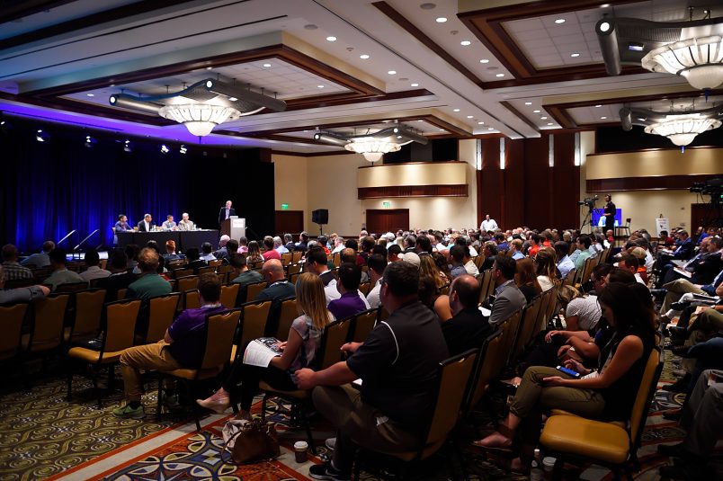The College Sports Summit offered a full day of panels and other sessions.