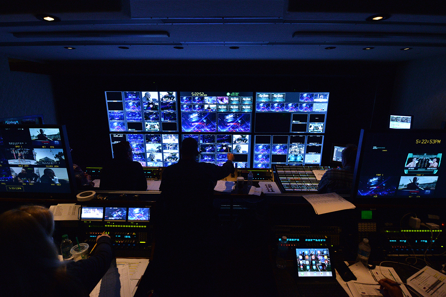 Inside the primary control room in Pegasus A 