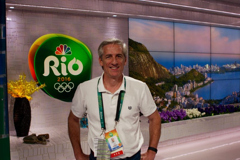 Dave Mazza says the NBC Olympics production team was able to get to full speed quicker than usual this year.