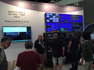 The IP Interoperability Zone gave IBC attendees a hint at a future with full interoperability for IP-based production.