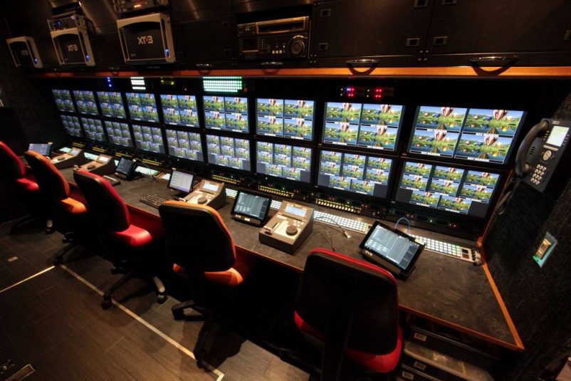 Madison houses three12-channel EVS XT3 replay servers.