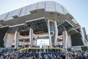 The Sacramento Kings hosted a ribbon-cutting ceremony for Golden 1 Center on Sept. 30.
