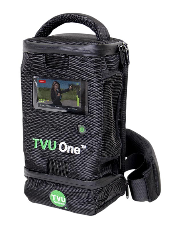 The TVU One live mobile IP newsgathering 