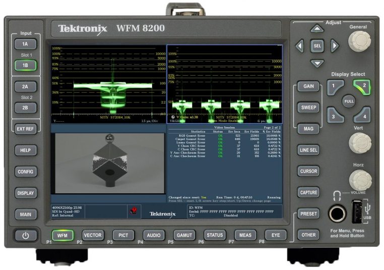 Tektronx WFM8200 for HDR