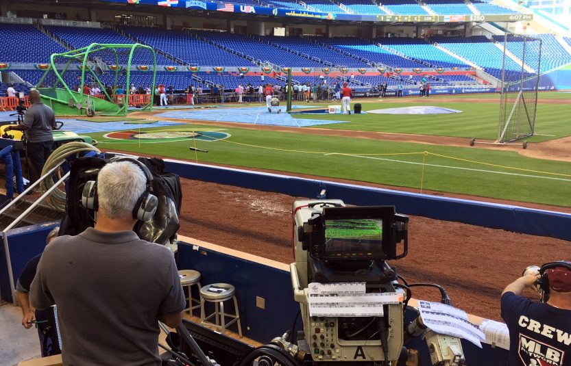 MLBN’s first- and second-round coverage of the WBC will feature roughly 20 cameras on each game