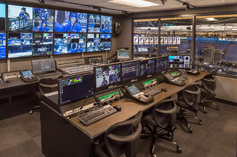 St. Louis Blues Upgrade Scottrade Center Control Room With Grass Valley ...