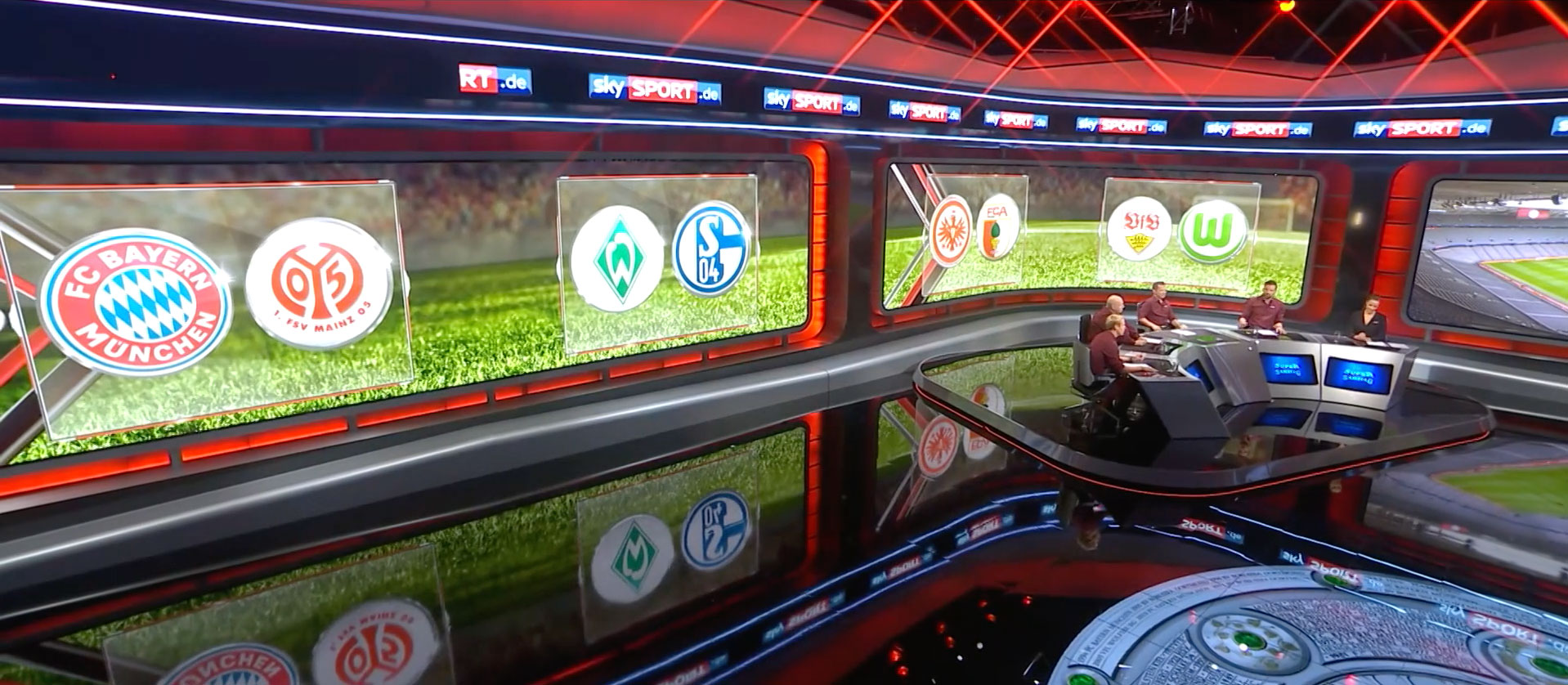 Case Study Vizrt Tech Powers New Sky Sports Cube Studio in Germany