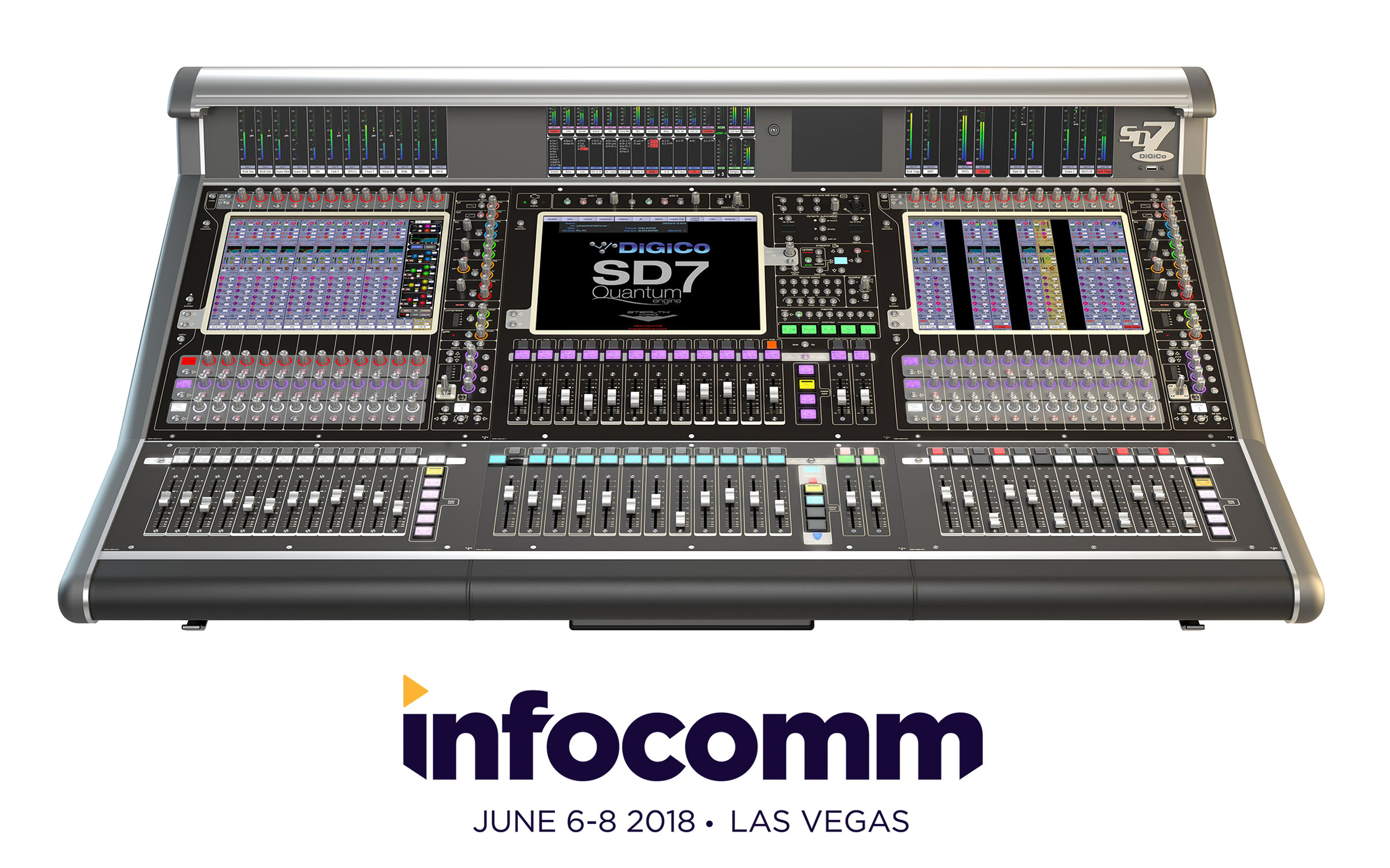 InfoComm 2018: DiGiCo Debuts Quantum 7 Processor Along With Other