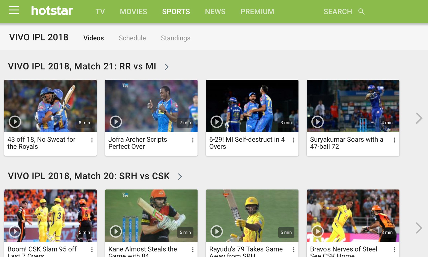 live cricket match app free
