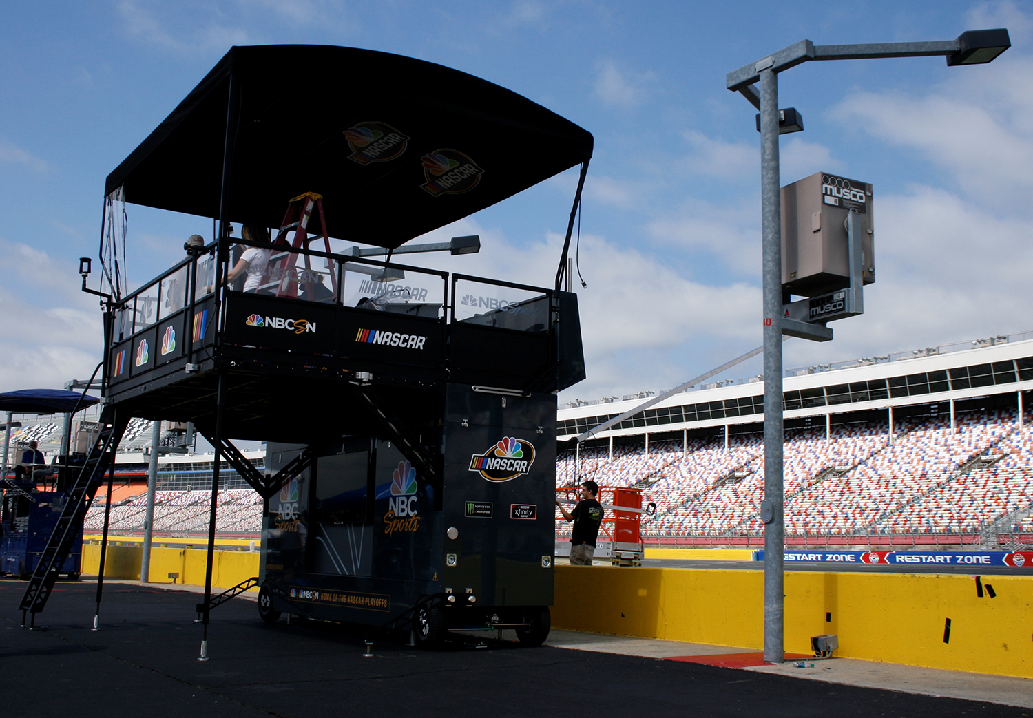 NBC Sports Spreads Its Tech Feathers With New Peacock Pit Box on NASCAR Coverage