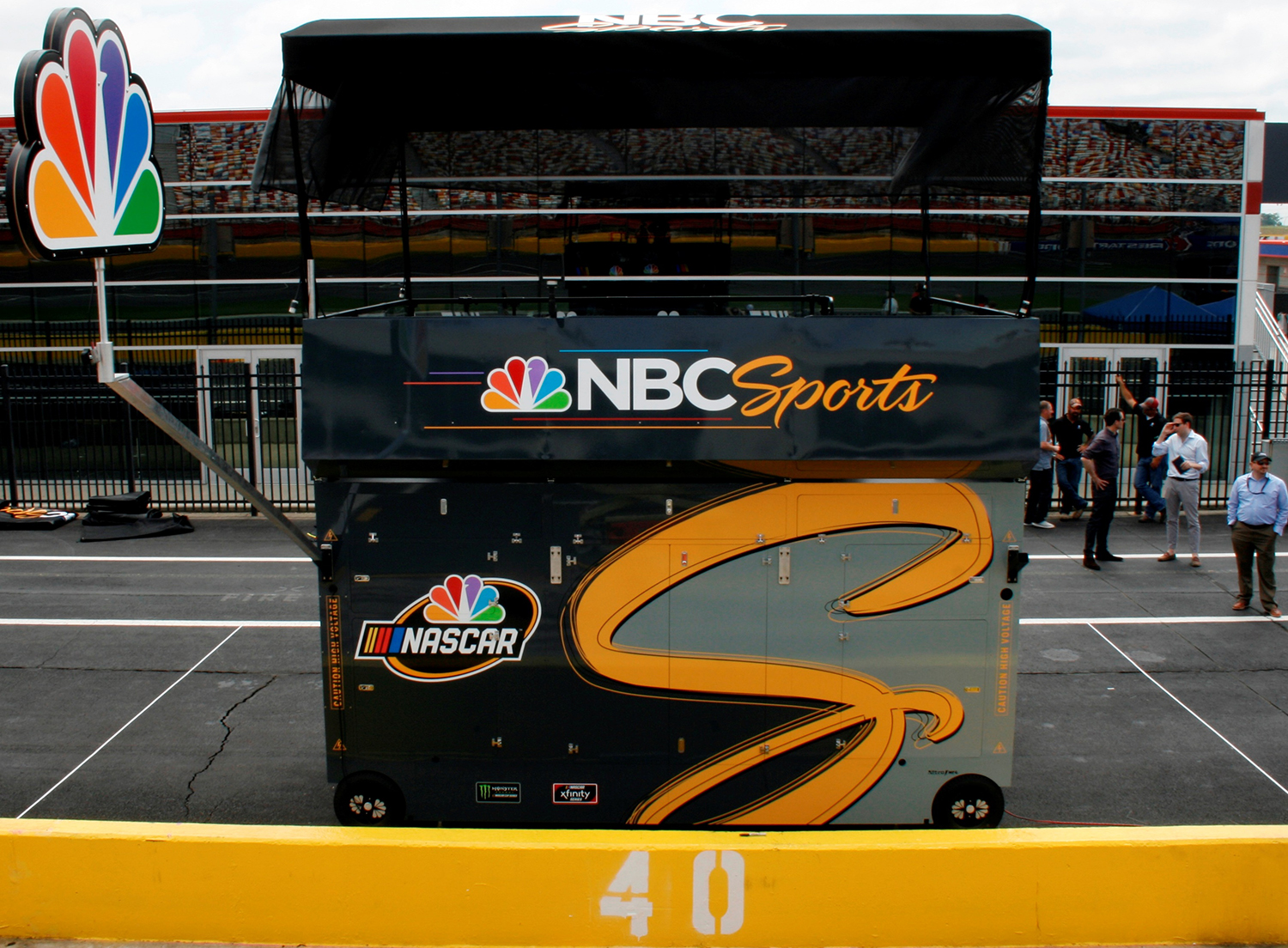 NBC Sports Spreads Its Tech Feathers With New Peacock Pit Box on NASCAR Coverage