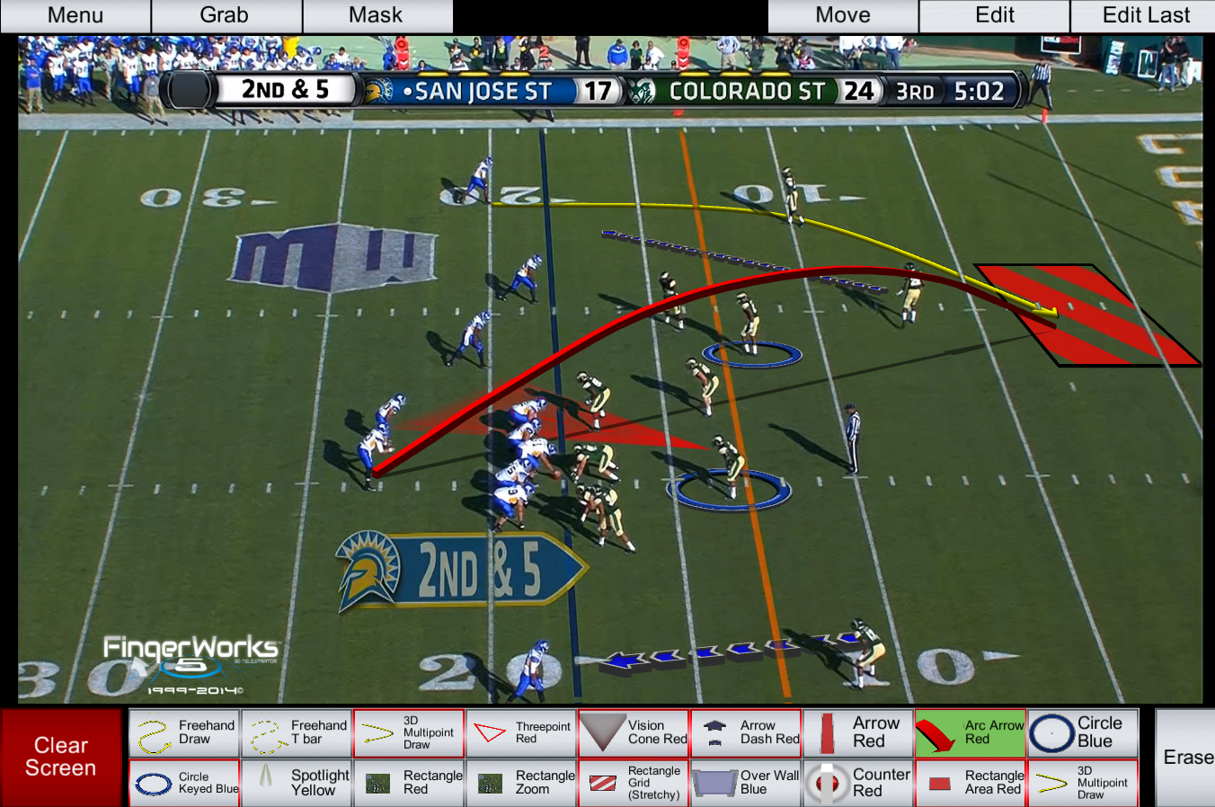 FingerWorks Telestrators Provides Software for Real Time Analysis of NFL Games in London