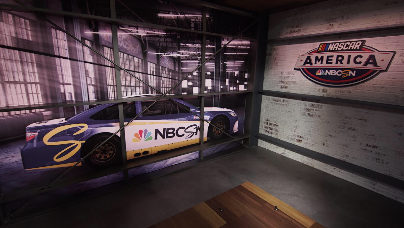 NBC Sports Group Redesigns Charlotte Studio for NASCAR Americas 1,000th Episode