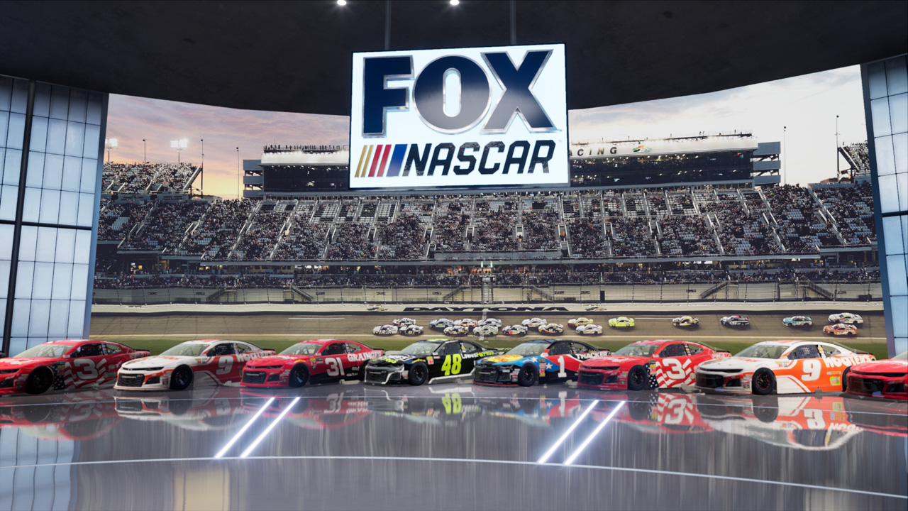 For Fox Sports, the Biggest Challenge in New NASCAR Virtual Studio Is the Infinite Possibilities