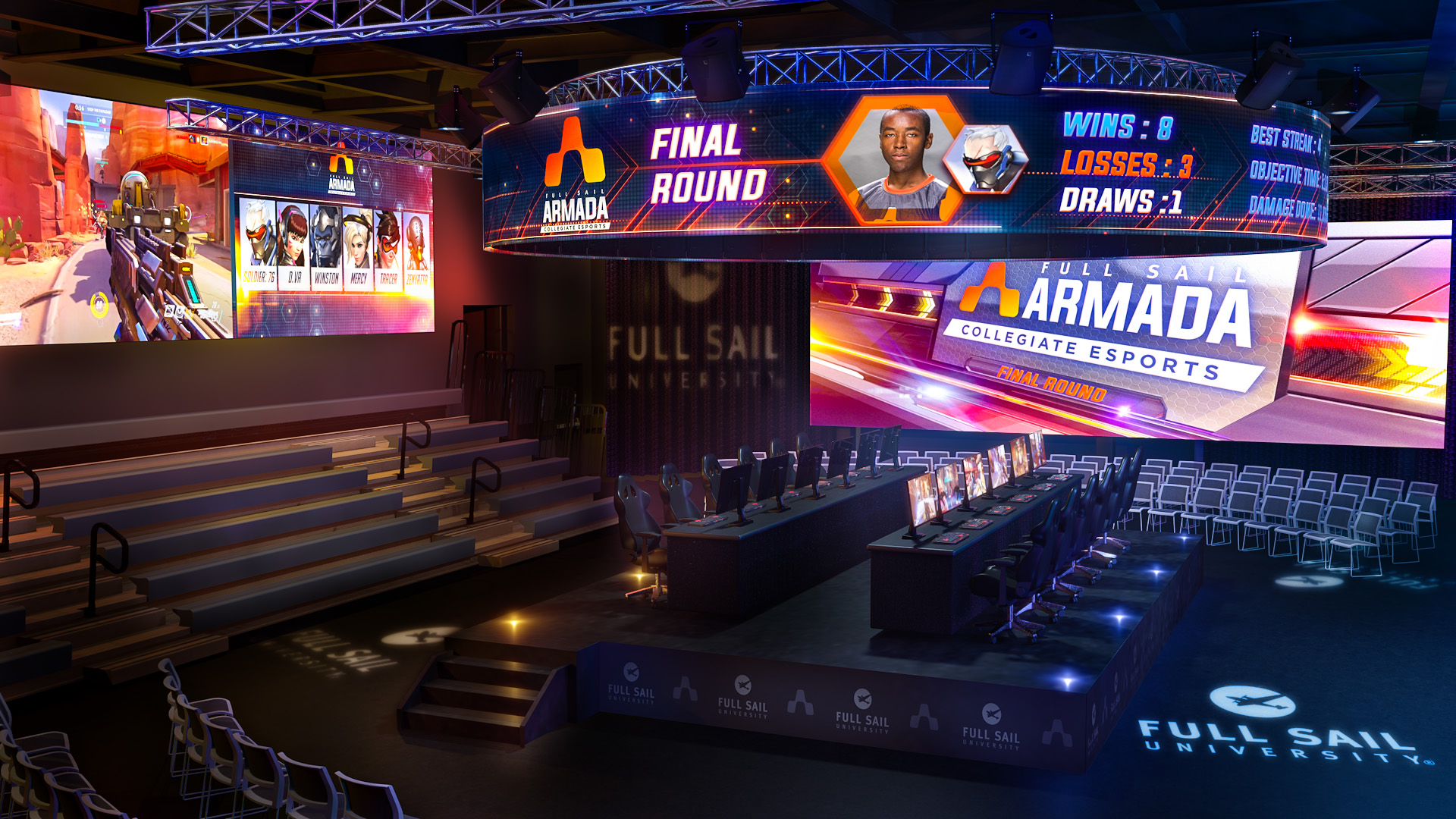 Full Sail University Builds Massive Esports Venue