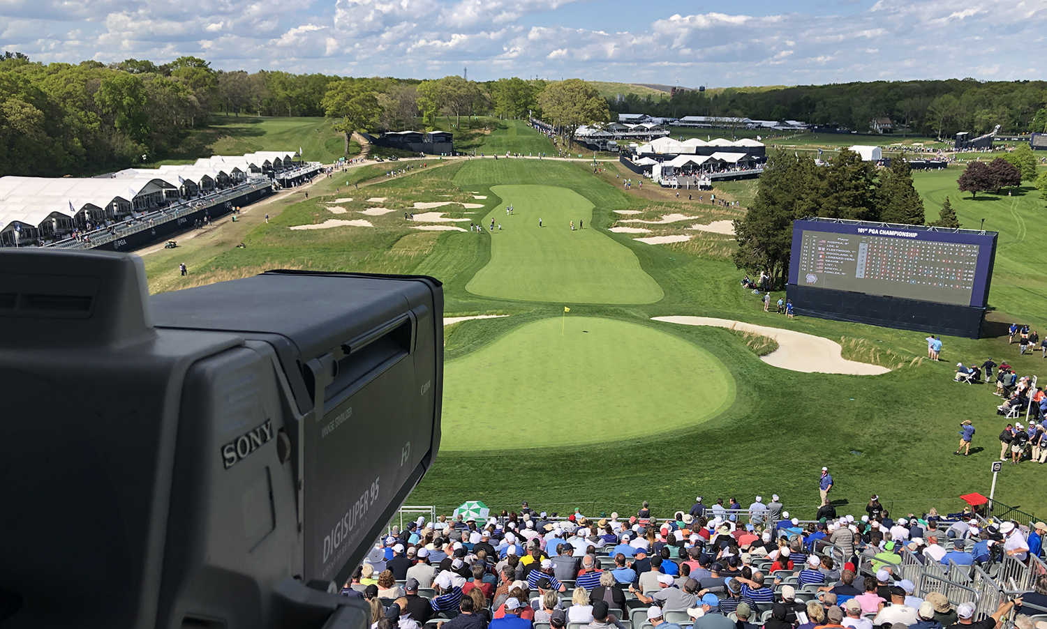 Live From the PGA Championship CBS Sports Tech Toys Include SIMI Motion Capture, Aerial Toptracer, 4DReplay