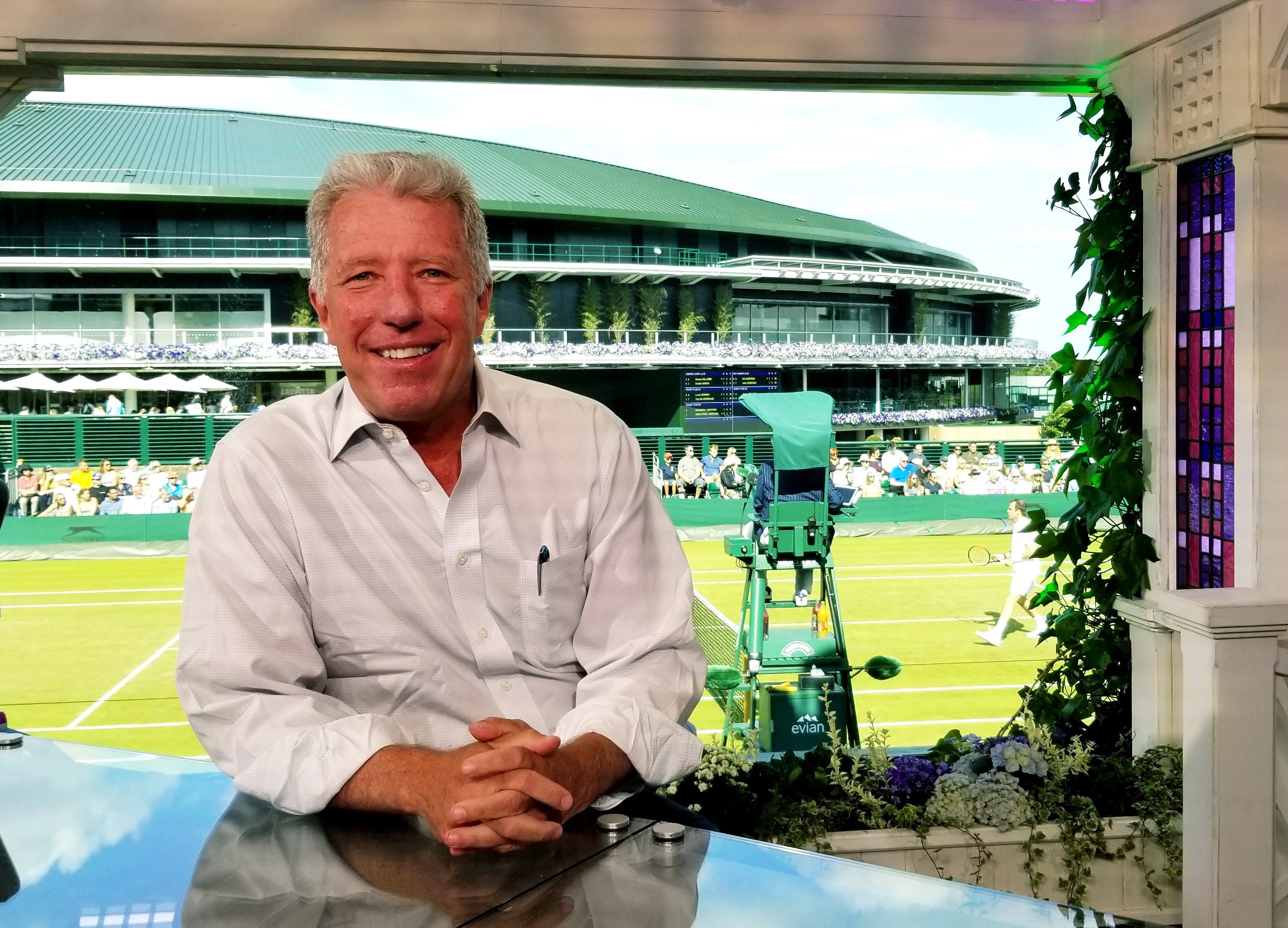 Live From Wimbledon ESPNs Jamie Reynolds on the Challenges in Broadcasting a Grand Slam