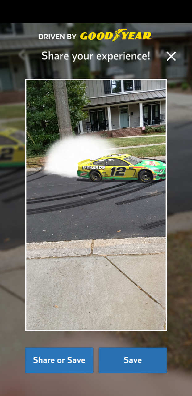 NASCAR App Lets Fans Perform Burnouts in AR