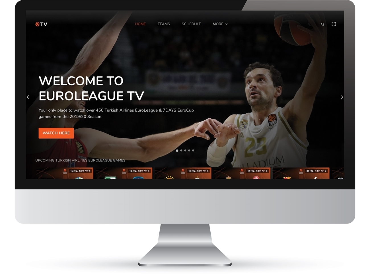 euroleague basketball stream