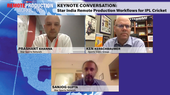 2020 SVG Remote Production Workflows – Keynote Conversation: Star India Remote Production Workflows for IPL Cricket: CLICK HERE TO WATCH