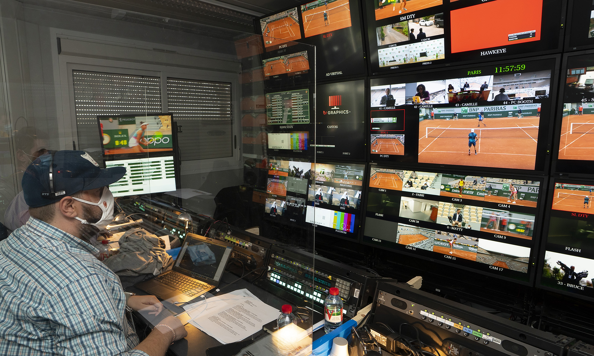 Tennis Channel Splits French Open Production Between Roland Garros, L.A