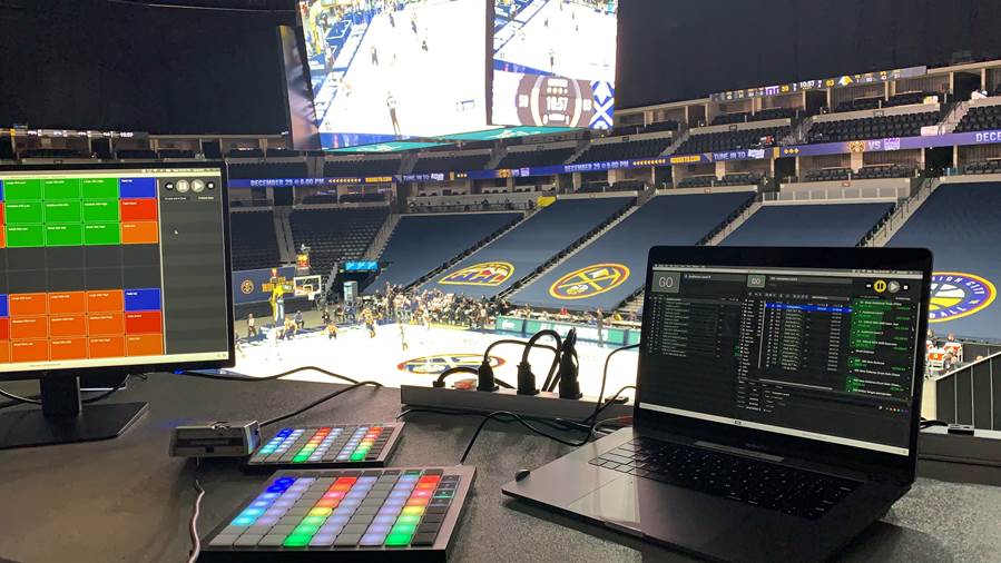 Watch how Ball Arena switches from Avs ice to hardwood for Nuggets