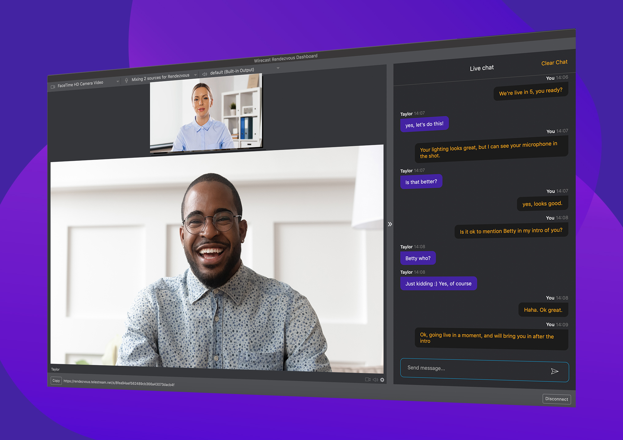 Telestream Updates Wirecast; Adds BackChannel Chat, Improves Media