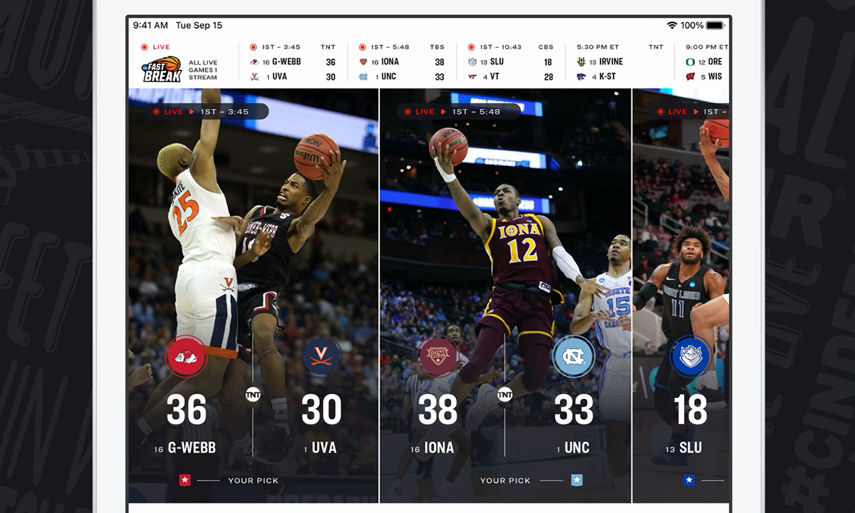 March Madness 2021 Redesign of March Madness Live Lets Users Engage With More Than the Game